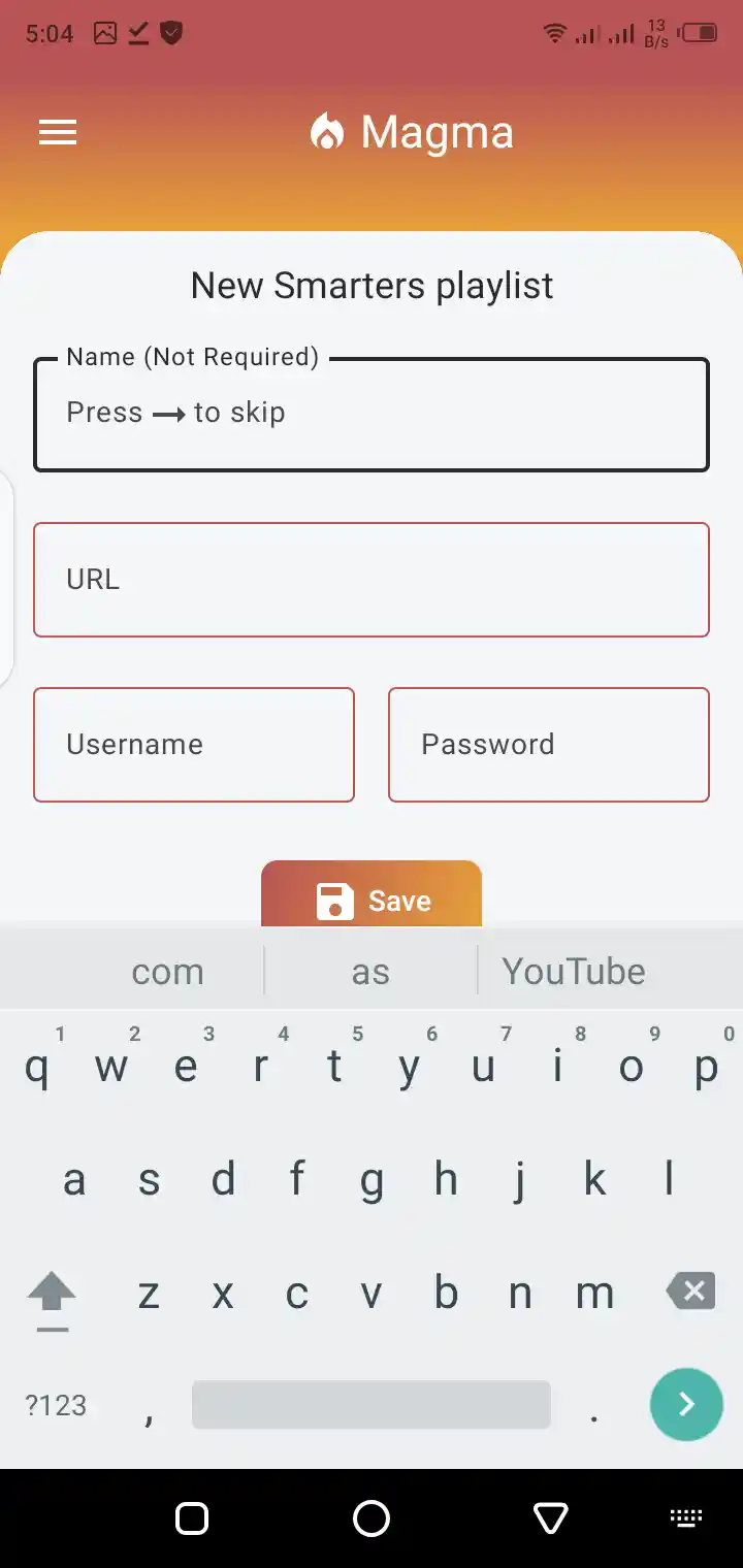Magma TV APK screenshot