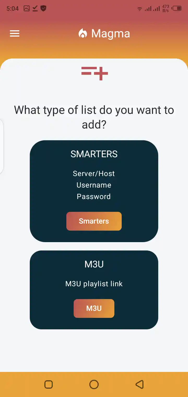 Magma TV mobile screenshot